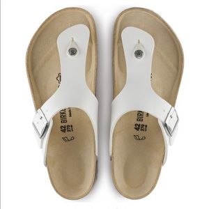 Birkenstock White Sandals